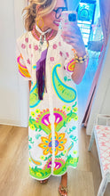 Queen of Sparkles White Paisley Maxi Dress