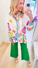 Under The Sea Long Sleeve Blouse