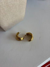 Gold Bella Hoop Earrings