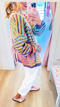 Rainbow Stripe Cardigan