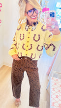 Leopard Print Wide Leg Pants