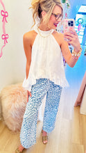 Halter Neck Sleeveless Flowy Top