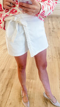 Off White Wrap Skort