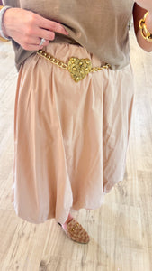 Gold Heart Chain Belt