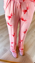 Pink and Red Bow PJ Pant Set