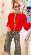 Christmas Gingham Ruffle Cardigan