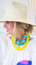 Yellow Beaded Necklace
