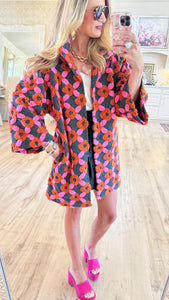 Ivy Jane Flower Puff Jacket