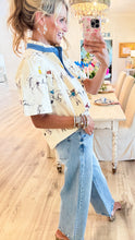 THML Cream Jockie Embroidered Top