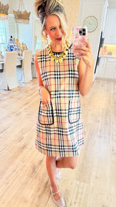 Taupe Sleeveless Mini Dress