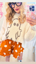 Ivory Ghost Gingham Sweater