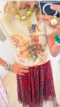 Rhinestone Rocking Horse Nutcracker Graphic Tee