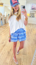 Blue Gingham Skirt