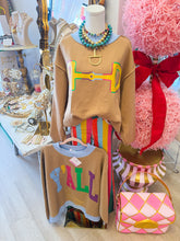 Brown Double Sided Mock Neck