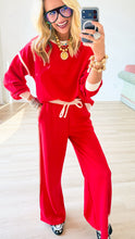 RESTOCK Ruby Contrast Trim Scuba Set