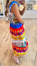 THML Multi Color Floral Maxi Dress