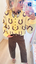 Butter Yellow Horseshoe Cardigan