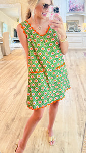 Uncle Frank Tropical Borders Dress