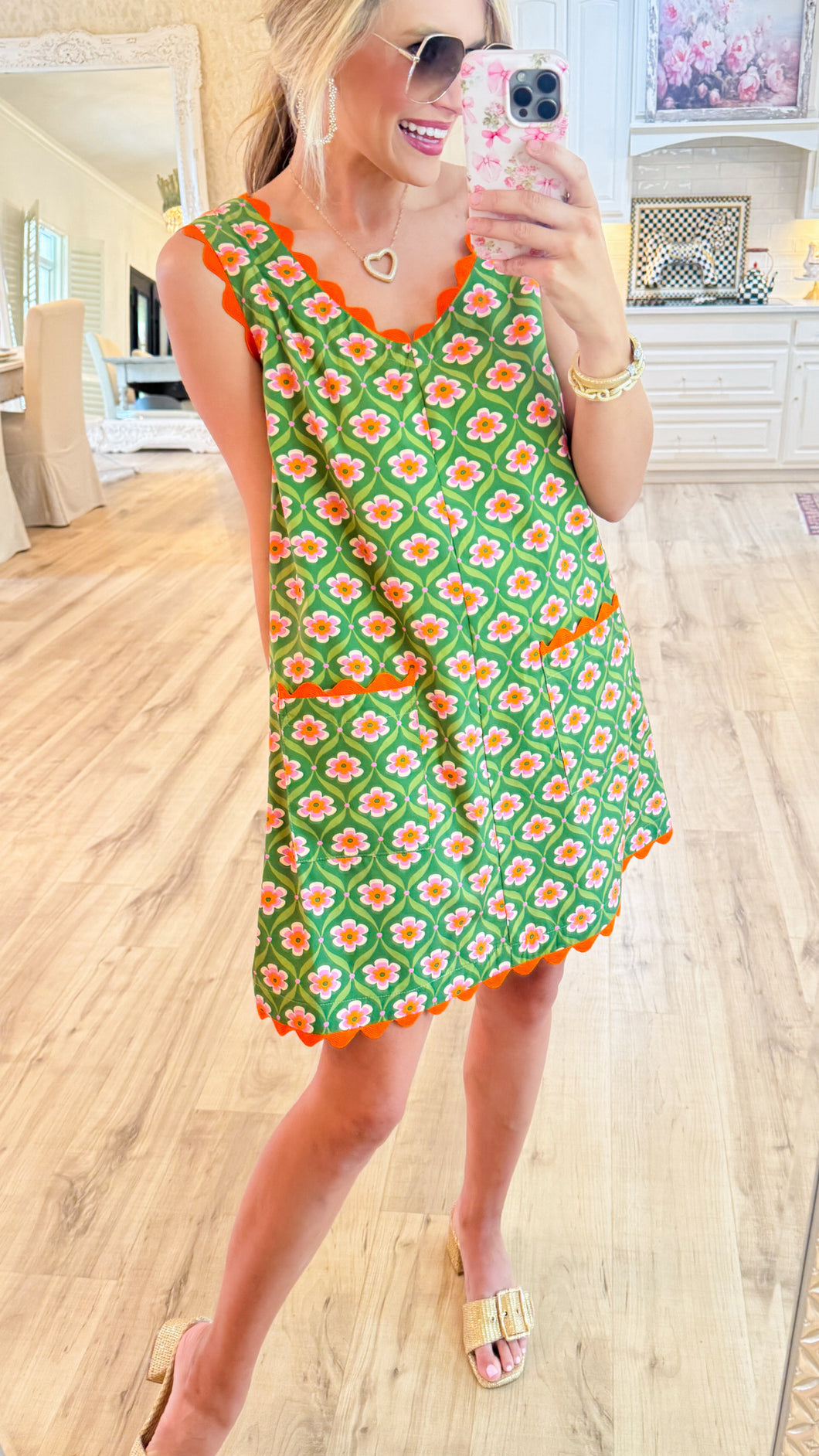Uncle Frank Tropical Borders Dress