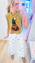 Mallard Rhinestone Collar Muscle Tee