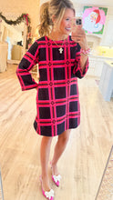 Uncle Frank Plaid Shift Dress