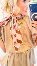 Pink Saddle Scarf