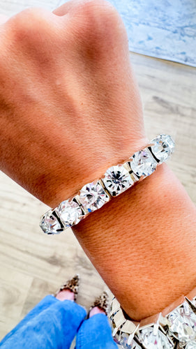 Silver Stone Bracelet