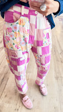 Peony Pink Patch Pants