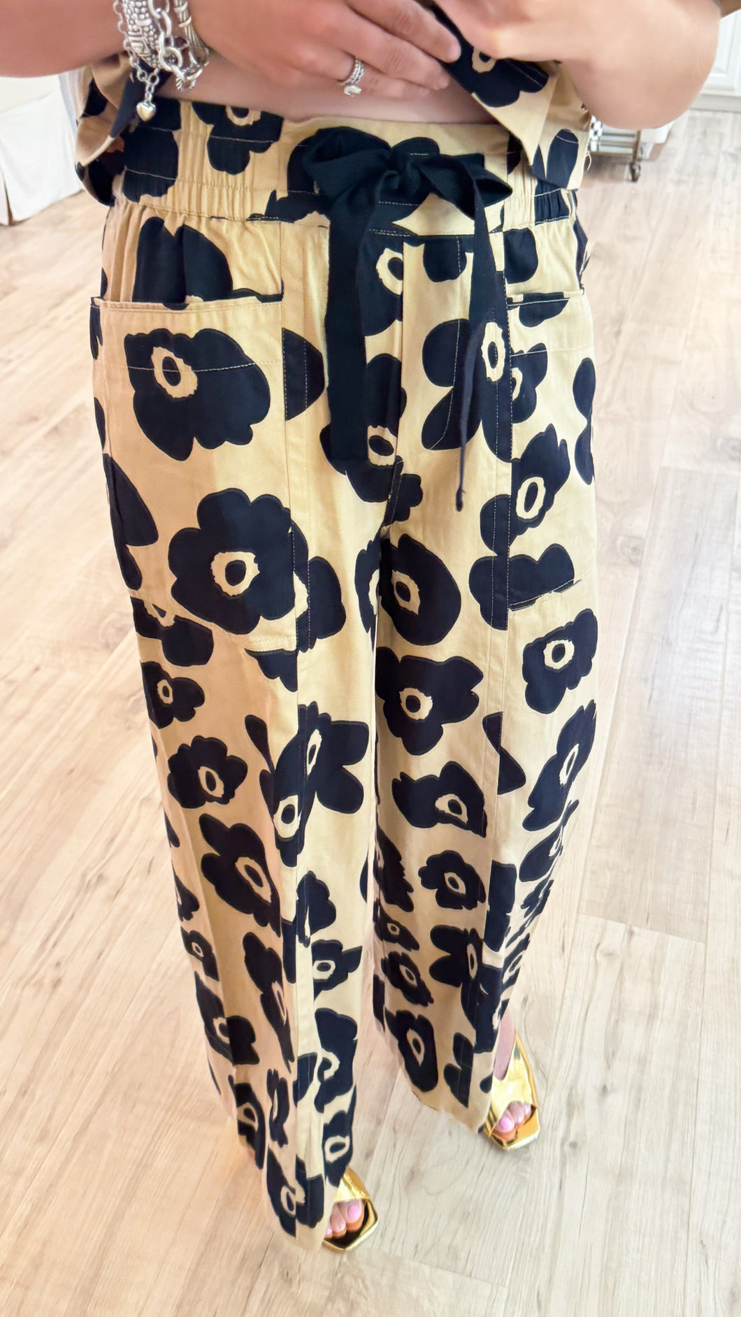Ivy Jane Khaki Slouch Pocket Pant
