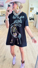 Queen of Sparkle Black Let's Go Girls Dress