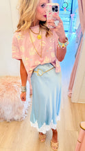 RESTOCK Blush Western Print Tee