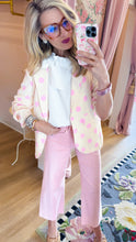 Pink Polka Dot Blazer
