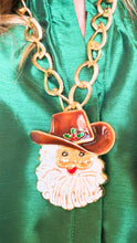 Cowboy Santa Necklace