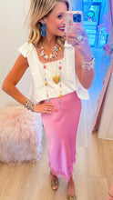 White Bow Sleeveless Top