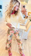 Off White Bubble Hem Long Sleeve Top