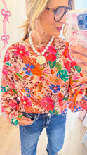 Ivy Jane Floral Crew Neck Sweatshirt