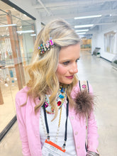 Multi Stone Hair Clips