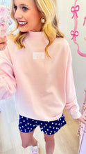 Lulu Mac Light Pink Mock Neck