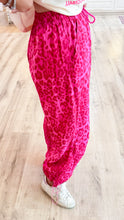 Pink Leopard Joggers