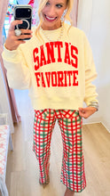 Santa's Favorite Cropped Sweatshirt