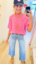 Pink Pearl Crew Neck Sweater