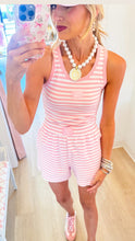 Lulu Mac Pink Stripe Tank Top
