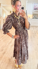 Leopard Print Maxi Dress