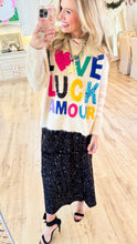 Taupe Love Luck Amour Sweater