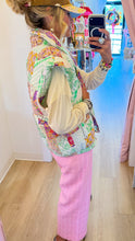 Green Combo Patchwork Vest