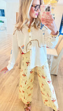 Honey Mix Western Wide Leg Pants