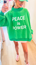 Peace Reversible Mock Neck