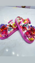 Betsey Johnson Platform Flower Sandals