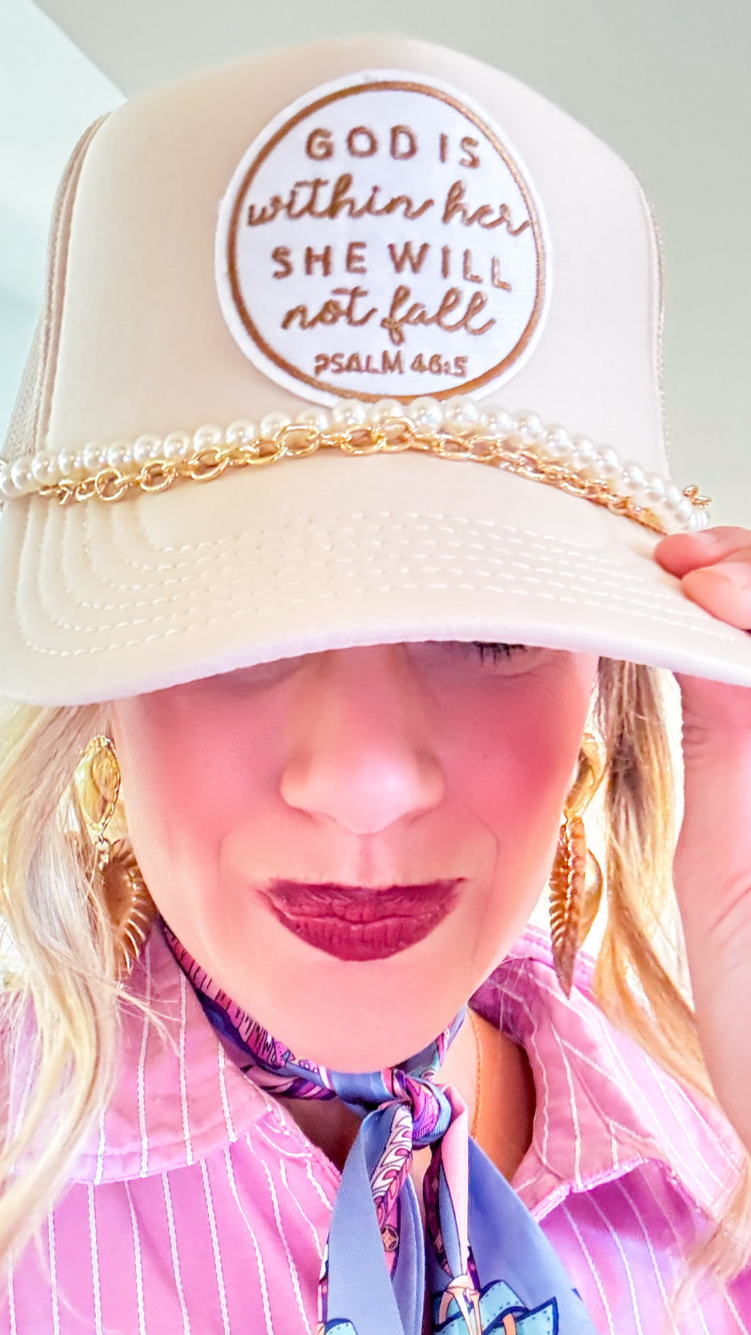 God is Within Her Trucker