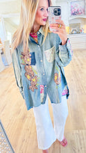 Gypsy Moon Denim Top